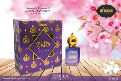 AL DUBAI Zidan 9.9ml Floral Attar(Amber, Sandalwood, Musk)