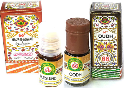 Zam Zam Perfumers Hajre Aswad and Oodh Long Lasting Attar Floral Attar(Phulwari)