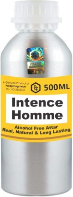 Parag Fragrances Intence Homme Attar 500ml Wholesale Pack Attar Floral Attar(Floral)