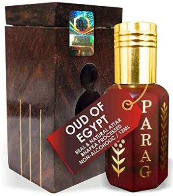 Parag Fragrances Wood Collection 12ml Oud/Oudh Attar (Oud of Egypt) Floral Attar(Natural)