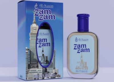 Al-Nuaim Zam Zam Sweet Arabic Premium Non Alcoholic Roll On Attar Perfumes 50ml Floral Attar(Blue Lotus)