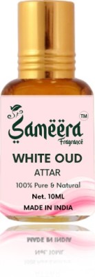 Sameera White Oud Attar 10ml Roll-on Alcohol-Free For Men And Women Floral Attar(Oud (agarwood))