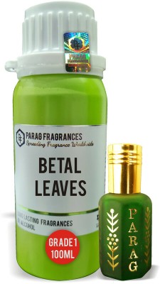 Parag Fragrances Betal Leaves Attar 100ml (Long Lasting, Pure & Grade-1 Attar) Floral Attar(Natural)