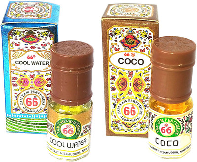 Zam Zam Perfumers Cool and Coco Long Lasting Attar Floral Attar(Natural)