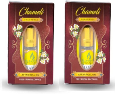 Flavour Bucket Jasmine Long Lasting Chameli Flower Roll-on Scent Fragrance Perfume Floral Attar(Chameli)