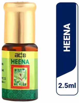 aco Heena Attar 2.5ml - Alcohol-Free, Pure Fragrance Elixir Floral Attar(Fruity)