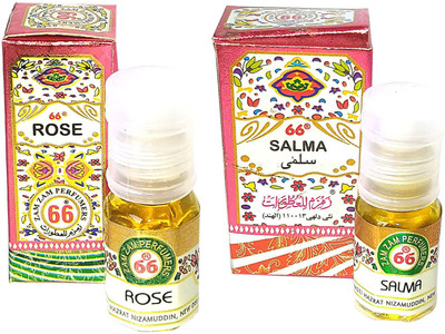 Zam Zam Perfumers Rose and Salma Long Lasting Attar Floral Attar(Phulwari)