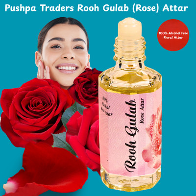 Pushpa Traders Pushpa Rooh Gulab 6-ml Floral Attar(Rose)
