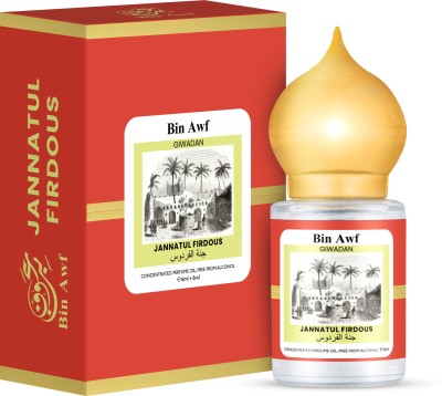 Binawf Jannatul Firdous Premium Quality Non Alcoholic Long Lasting Roll On Attar Floral Attar(Jannat ul Firdaus)