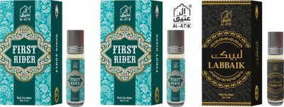 AL-ATIK FIRST RIDER & LABBAIK Floral Attar(Floral, Natural)