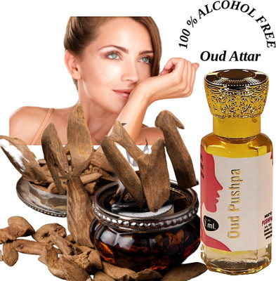 Pushpa Traders Oud Pushpa 12-ml Herbal Attar(Agarwood)