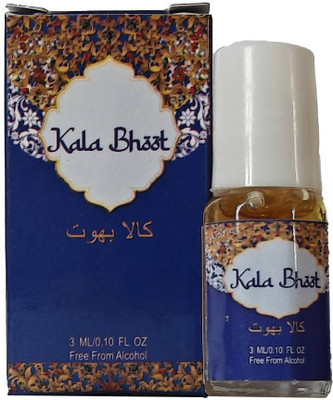 NIRVANA GRAM UDYOG Kala Bhoot Attar | Unisex Non-Alcoholic Roll-On | Long Lasting Attar | 3 ml Floral Attar(Floral)