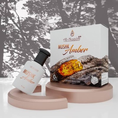 Al Nuaim MUSHK Amber 9.9ml Attar Roll On Floral Attar(Musk, Amber)