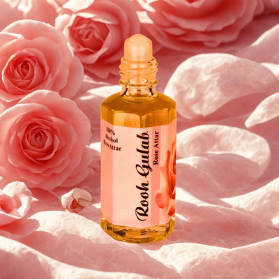 Pushpa Traders Pushpa Rooh Gulab 10-ml Floral Attar(Rose)