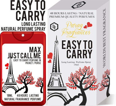 Parag Fragrances Max Just Call Me Long Lasting Perfume Spray Perfume  -  30 ml(For Men & Women)