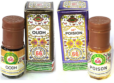 Zam Zam Perfumers Oodh and Poison Long Lasting Attar Floral Attar(Phulwari)