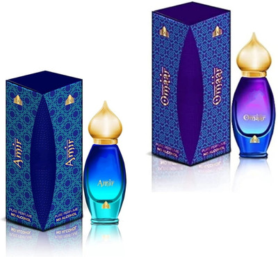 Ayah Essentials Attar Aamir and Attar Omar 02 Floral Attar(Natural)