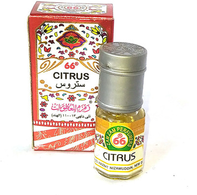 Zam Zam Perfumers Citrus 3ml Long Lasting Floral Attar(Natural)