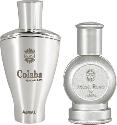 Ajmal Colaba Mukhallat and Musk Rose CP Floral Attar(Floral)