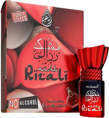 Al Nuaim Musk Rizali 6 ml Attar Roll On | Non Alcoholic | Unisex Floral Attar Floral Attar(Floral)