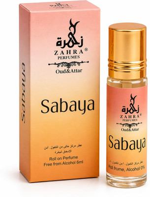 Zahra SABAYA | Premium Quality Roll on Attar|For Men and Women | 6ml Floral Attar(Citrus)