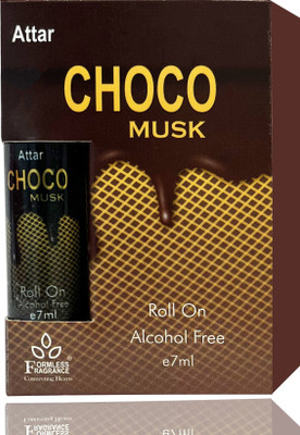 FORMLESS Choco Musk Perfume Attar Roll On 7ml Floral Attar(Chocolate)