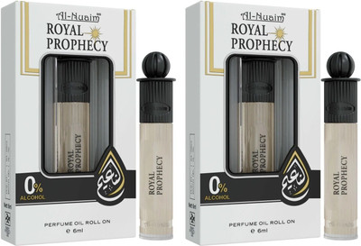 Al-Nuaim Silver Series Royal Prophecy Pack of 2 (6ml Each) | Floral Attar(Floral)