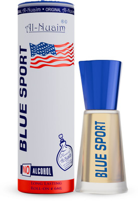 Al-Nuaim Blue Sport 6ml Long Lasting Attar Floral Attar(Natural)