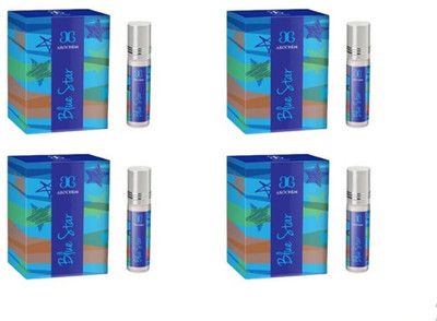 AROCHEM Attar Pure Perfume Herbal Attar (Set of 4) (6ml Each) Herbal Attar(Kewda)