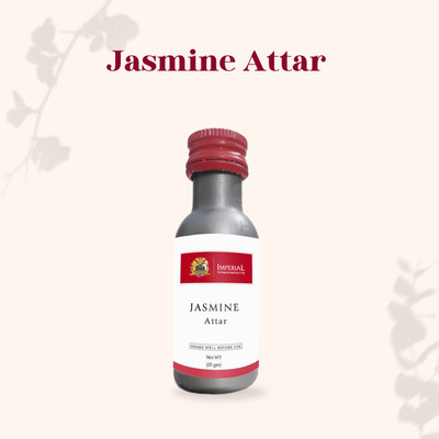 Imperial Pure, Natural, Alcohol-Free, Long-Lasting Jasmine Attar for Men & Women Floral Attar(Chameli)