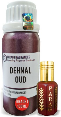 Parag Fragrances Dehnal Oud Attar 100ml (Long Lasting, Pure & Grade-1 Attar) Floral Attar(Natural)