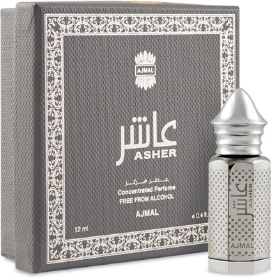 Ajmal Asher CP|Oudh Fragrance|Non-Alcoholic|Long Lasting Perfume Men & Women -12 ML Floral Attar(Saffron)