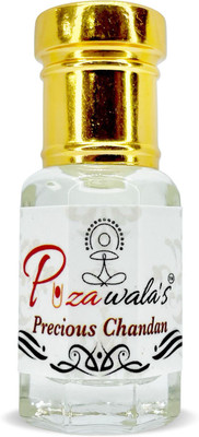 Puzawalas Precious Chandan Attar 6ml | itar/itra Perfume | Luxury Fragrance Alcohol Free Floral Attar(Sandalwood)