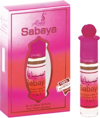 Almas Attar SABAYA | Taj Ittar | Alcohol Free Perfume Oil 8ML Floral Attar(Natural)