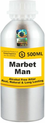 Parag Fragrances Marbet Man Attar 500ml Long Lasting Attar Wholesale Pack Floral Attar(Natural)