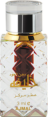 Ajmal Dahnul Oudh Khalifa CP | Non-Alcoholic |Long Lasting Perfume Men & Women -3ML Floral Attar(Oud (agarwood))