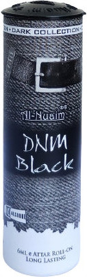 Al Nuaim DNM Black 6ml Attar Roll On Cylinder Pack Floral Attar(Davana, Gold Musk)