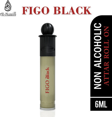 Al-Nuaim Silver Series Figo Black 6ml Floral Attar(Citrus)