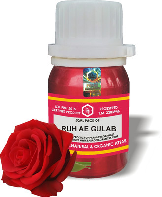 Parag Fragrances Ruh Ae Gulab Attar 50 Ml Pure Natural & Organic Attar Floral Attar(Rose)