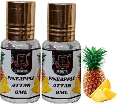 sinegold Pineapple Attar 6ml Alcohol Free Attar / Long Lasting Attar PACK 2 Floral Attar(Fruity)