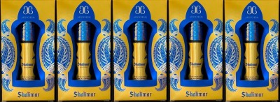 AROCHEM SHALIMAR Attar Long Lasting Fragrance No Alcohol Pure Perfume 6ML (Pack of 5) Herbal Attar(Musk)