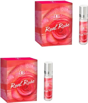 AROCHEM REAL ROSE 6ML ATTAR PACK OF 2 COMBO PACK Floral Attar(Rose)