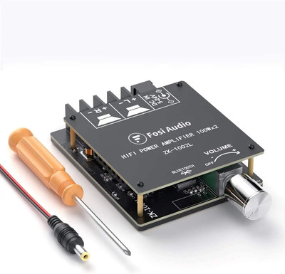 electrolight ZK-1002L 100WX2 Mini BT 5.0 Wireless Audio Digital Amplifier DC 12V 24V Sound Recorder and Sound Circuit Electronic Hobby Kit