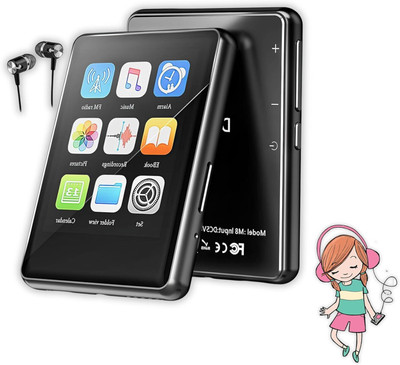 DRUMSTONE All-in-One MP4 Player with Bluetooth, Touch Screen, HD Speaker & More MP4 Player(Black, 6 Display)