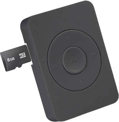 XZOR Bluetooth 8GB MP3 Player In-built Speaker Supports Wireless Earbuds & Speakers MP3 Player(Black, 0 Display)