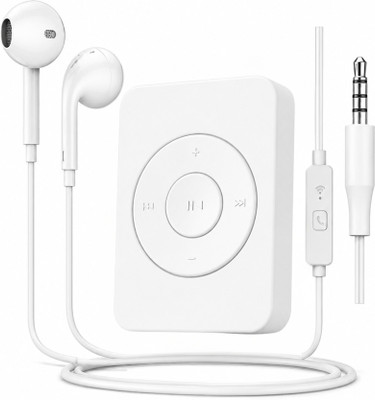 XZOR All-in-One Bluetooth MP3 Player – Auto Pairing, Speaker, Dual Mode, Up to 128GB MP3 Player(White, 0 Display)