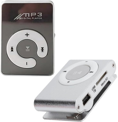 DRUMSTONE MP3 Player,Portable Digital Music Player with Back Clip & Mini MP3 Music Player 8 GB MP3 Player(Grey, 2.4 Display)