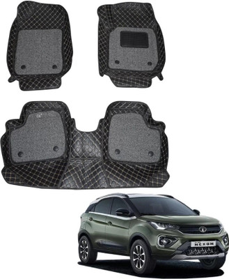 TOFIT ENTERPRISES Leatherite 7D Mat For  Tata Nexon, Nexon EV(Black)