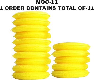 aksmit Polyester, Polyurethane Vehicle Washing  Sponge(Pack Of 11)