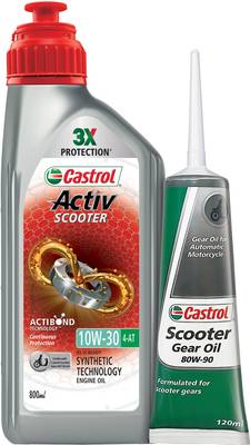Castrol Engine Oil, Gear Oil Combo